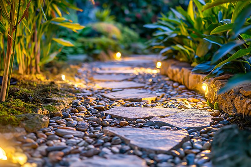 Allée Illuminée